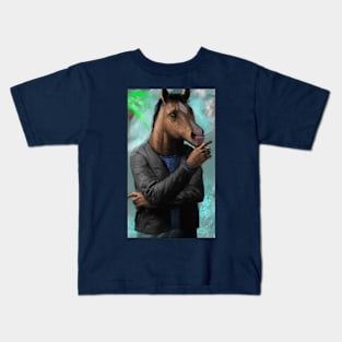 COOL HORSEMAN Kids T-Shirt